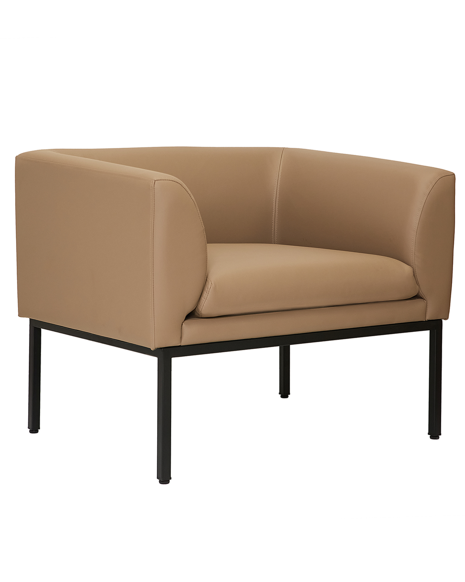 Demo-Artikel Möbel Ledersofa klein braun Varianten